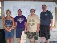 Match 10 Score Relay Winners - Dianne Hoover, Tom Snook, Jim Waltenbaugh, Kevin Hite